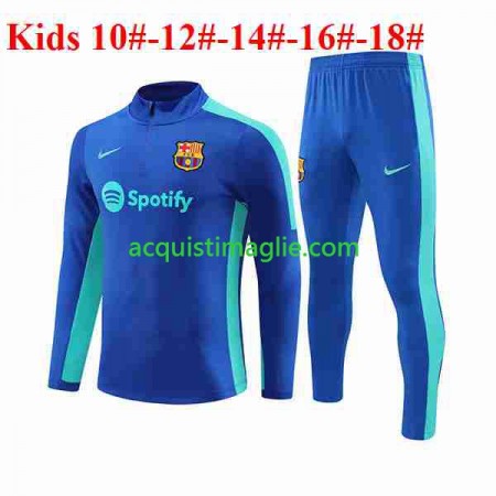 Barcellona SKU001 Bambino Tute Felpe da Allenamento Blu 2023/2024